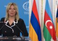 Захарова прокомментировала разногласия Баку и Еревана по встречам «3+3»