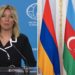 Захарова: Москва рассчитывает на договоренность Баку и Еревана по формату «3+3»