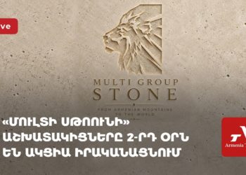 «Մուլտի Սթոունի» աշխատակիցները 2-րդ օրն են ակցիա իրականացնում (ուղիղ)